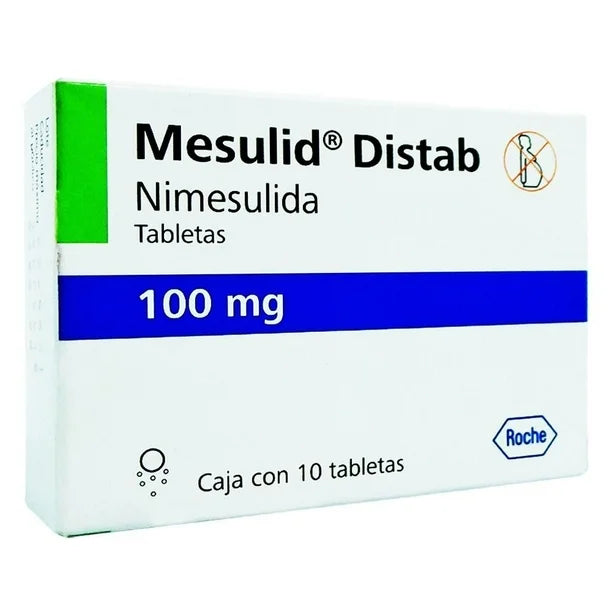 MESULID (NIMESULIDE) 100MG 10 TABLETS