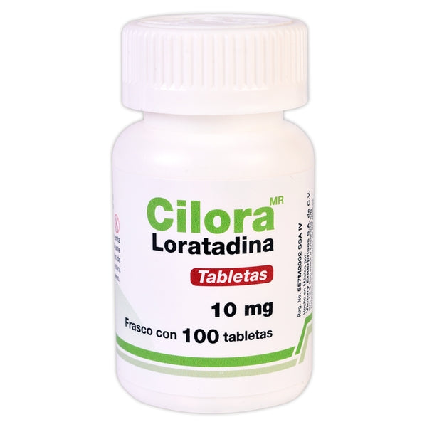 CILORA (LORATADINE) 10MG WITH 100 TABLETS