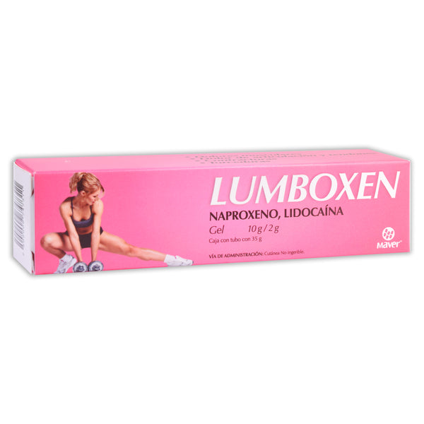 LUMBOXEN (NAPROXEN/LIDOCAINE) GEL TUBE 35G