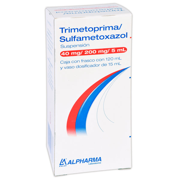TRIMETHOPRIM/SULFAMETHOXAZOLE SUSPENSION 40MG/200MG/5ML BOTTLE 120ML