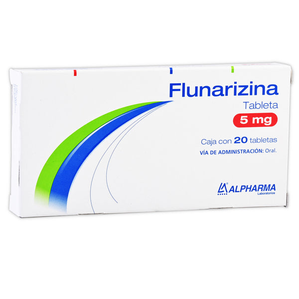 FLUNARIZINE (ALPHARMA) 5MG 20 TABLETS