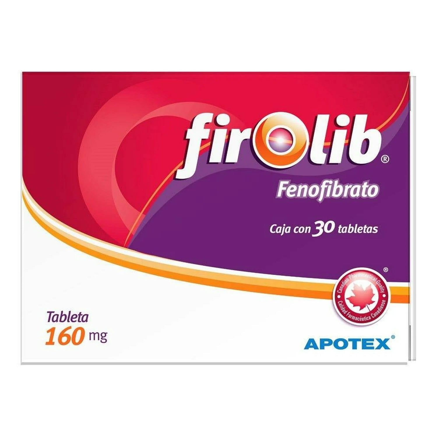 FIROLIB (FENOFIBRATE) 160MG 30TABLETS