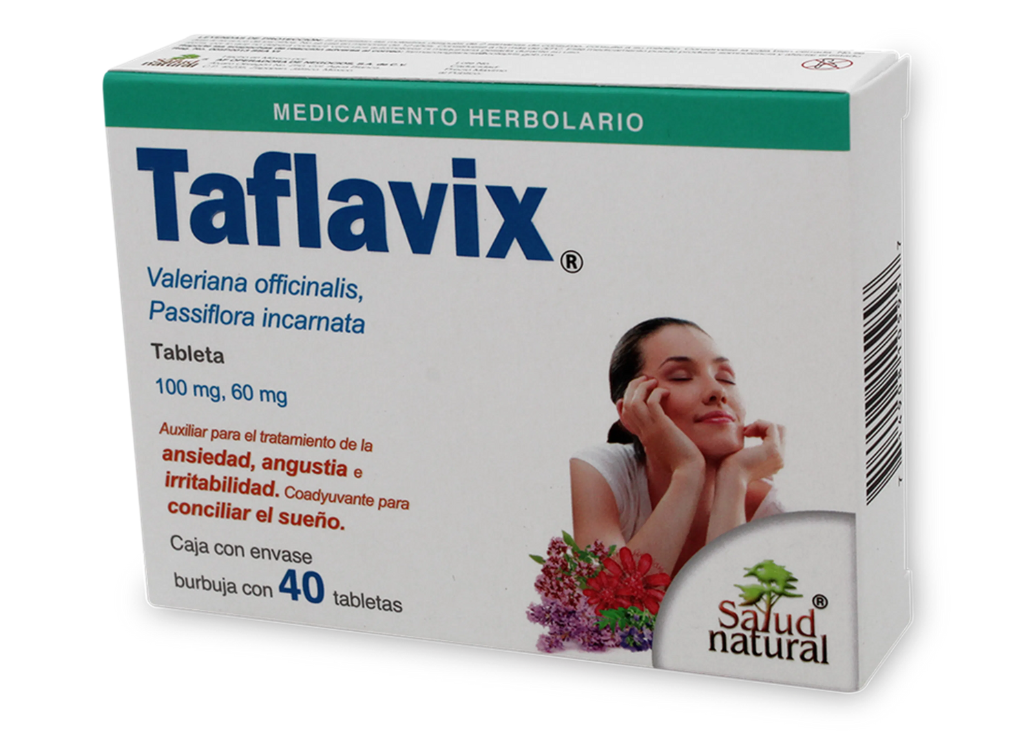 TAFLAVIX 100MG, 60MG WITH 40 TABLETS