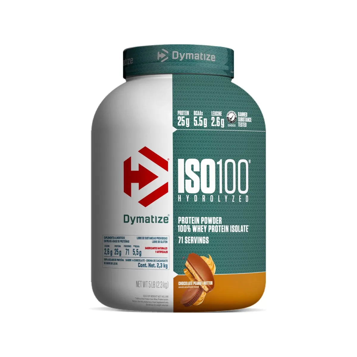 DYM ISO 100 5 LBS CHOCOLATE PEANUT BUTTER