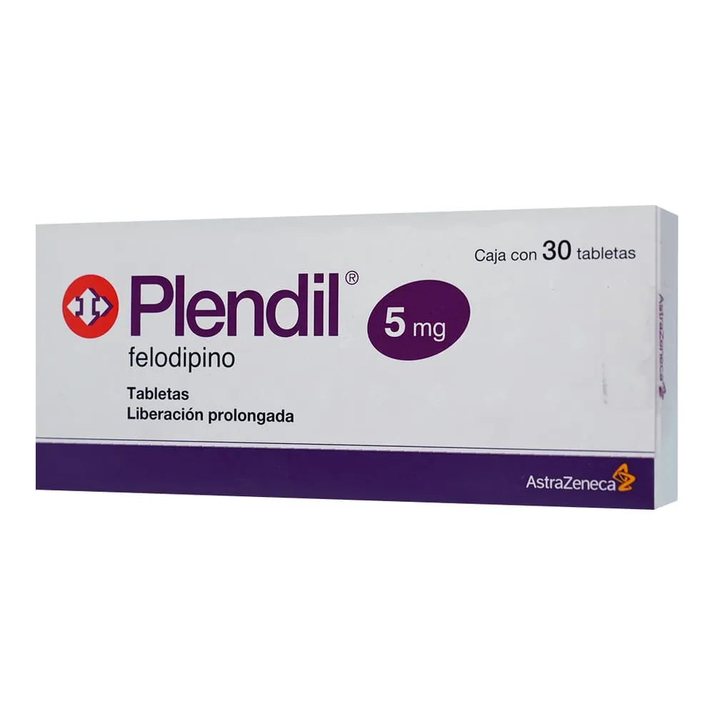 PLENDIL (FELODIPINE) 5MG WITH 30 TABLETS