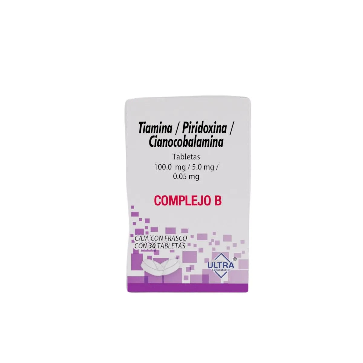 COMPLEJO B 30TABLETAS