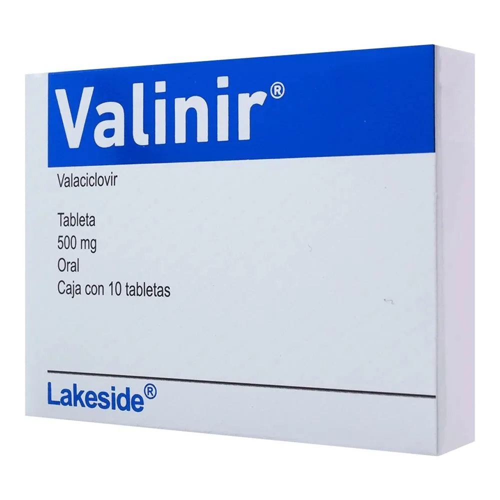 VALINIR (VALACICLOVIR) 500MG 10 TABLETS