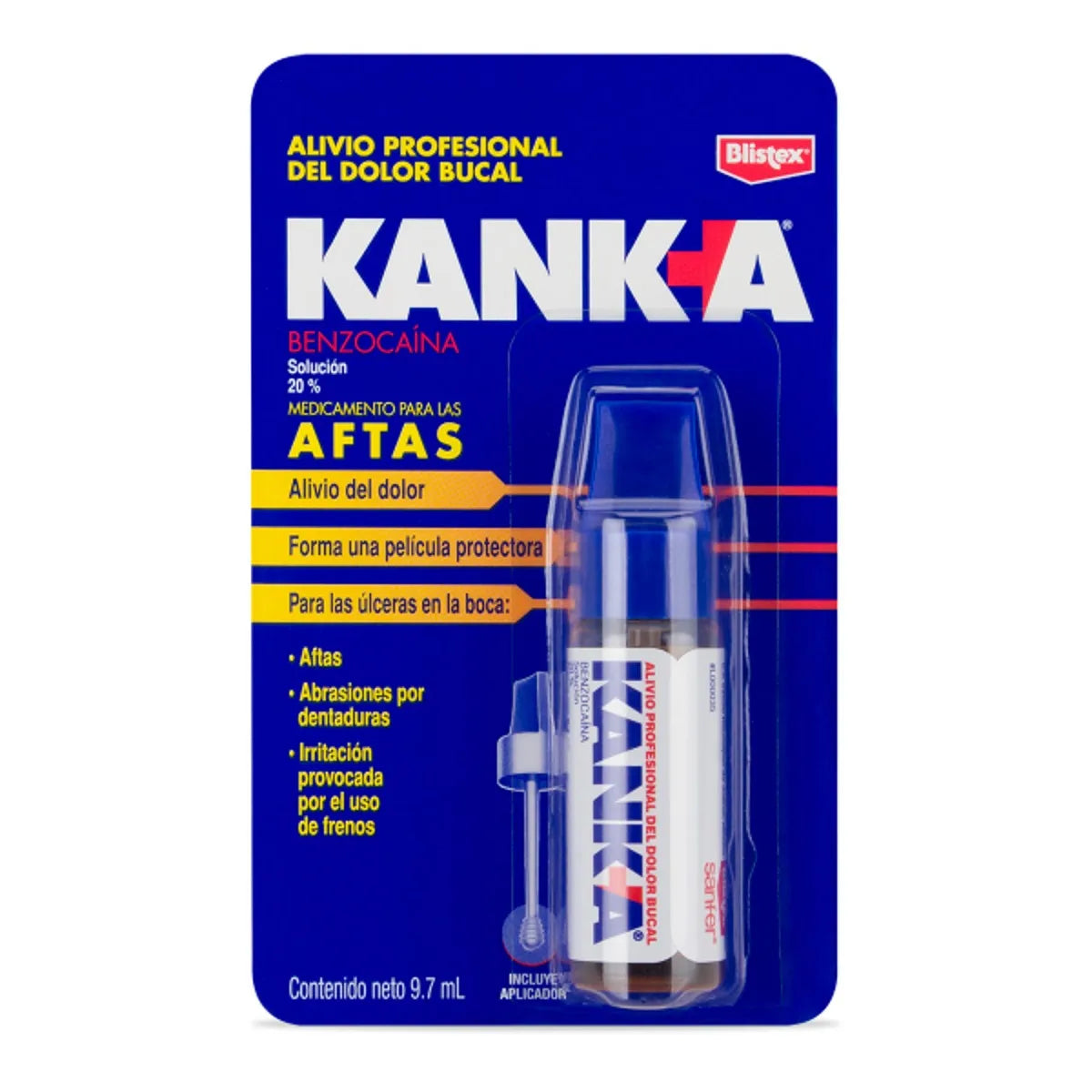 KANK-A BENZOCAINA SOLUCION 20% 9.7 ML