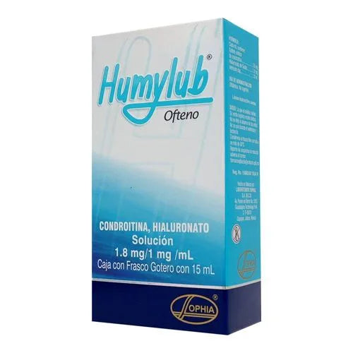 HUMYLUB OFTENO DROPS 15ML