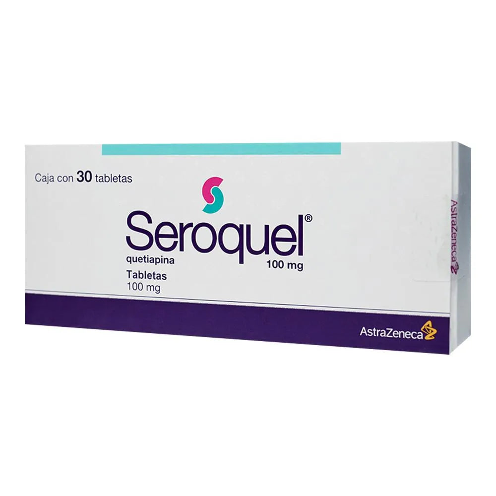 SEROQUEL (QUETIAPINE) 100MG 30TABLETS