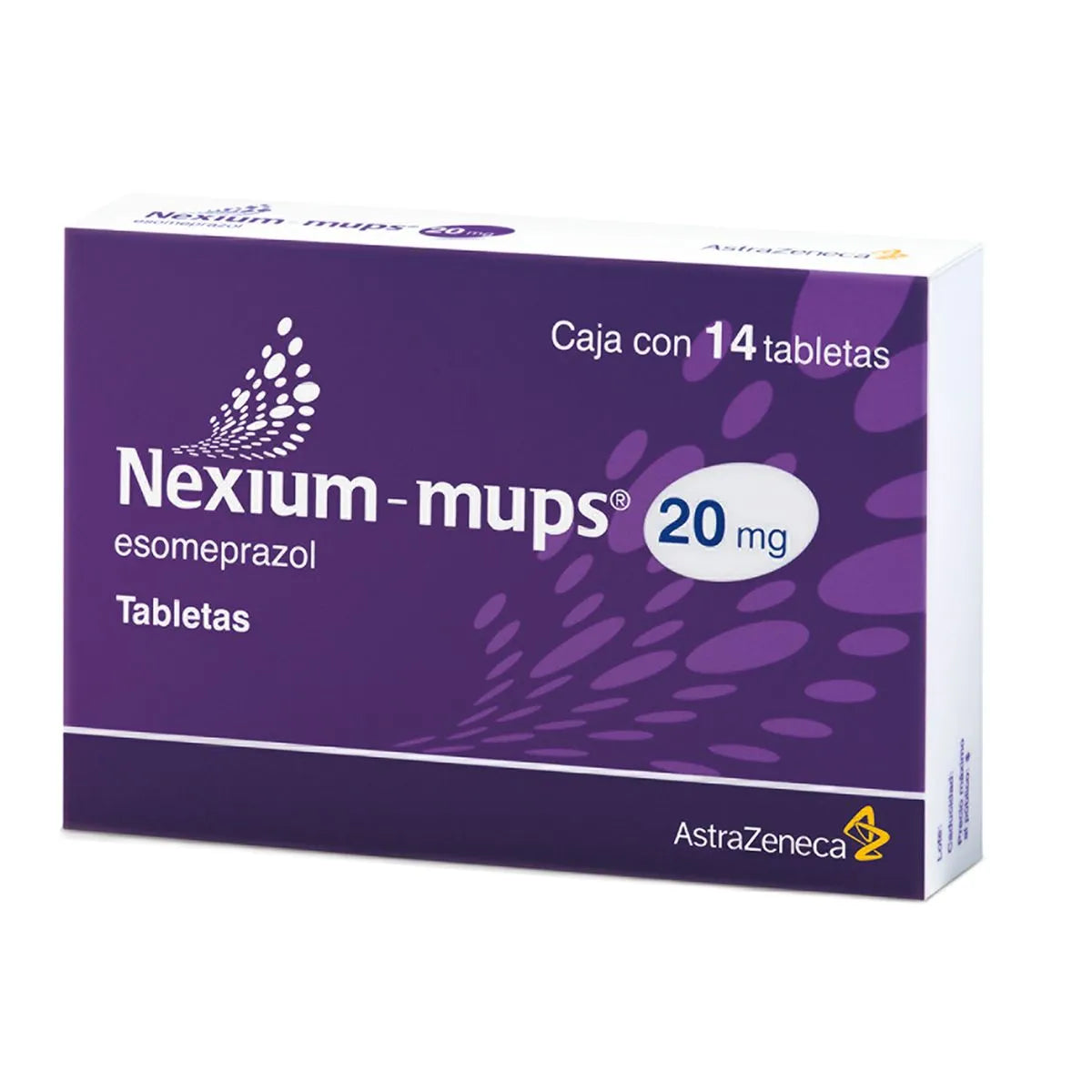NEXIUM MUPS (ESOMEPRAZOLE) 14 TABLETS 20MG