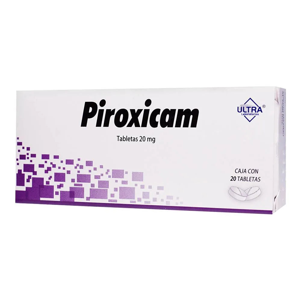 PIROXICAM (FELDENE) 20MG 20 TABLETS