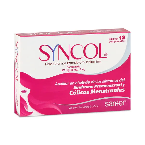 SYNCOL 500/15MG 12TABLETS