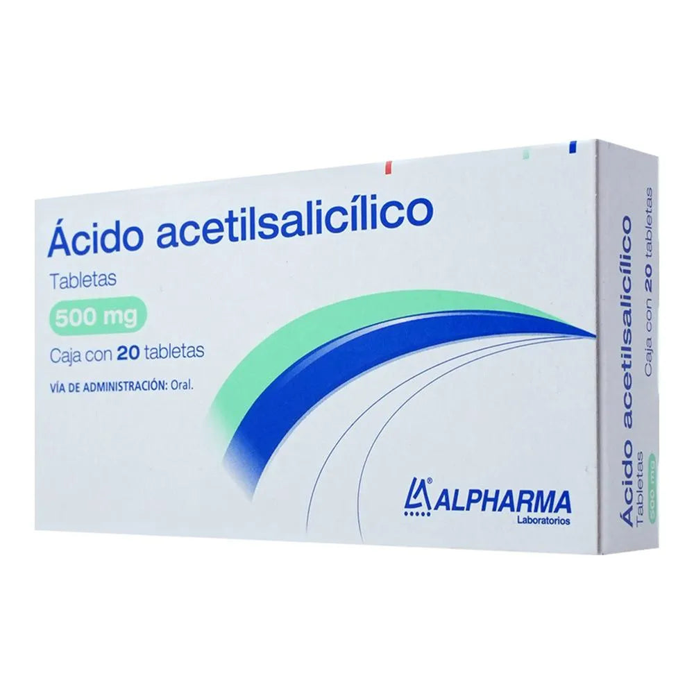ACETYLSALICYLIC ACID 500MG 20TAB