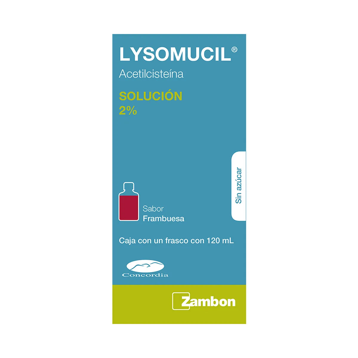LYSOMUCIL (ACETYLCYSTEINE) BOTTLE WITH 120ML