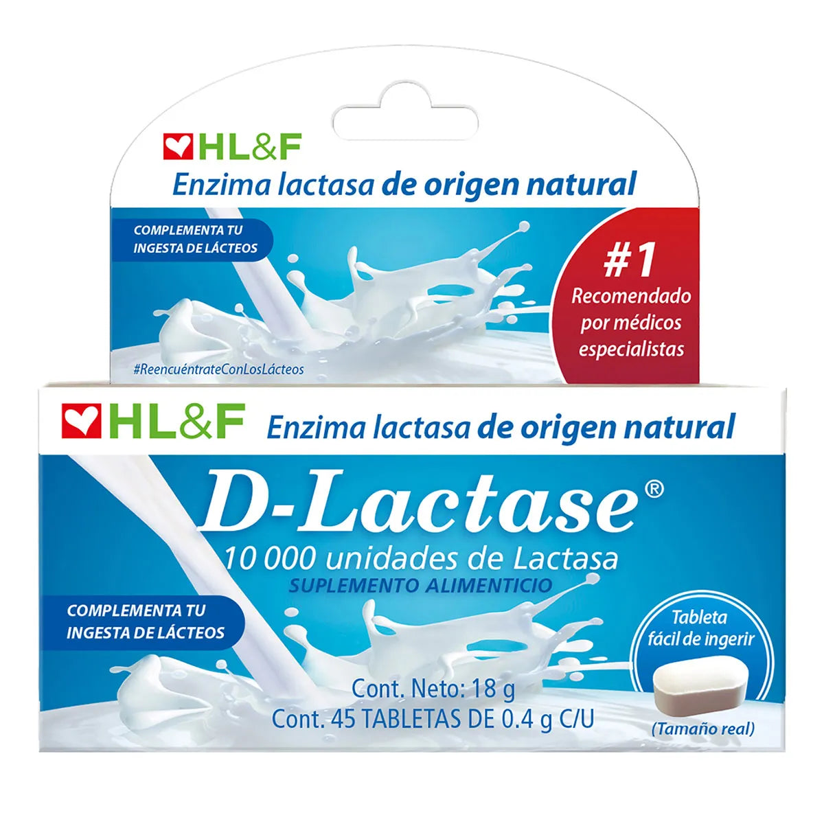 D LACTASE 0.4G 45 TABLETS