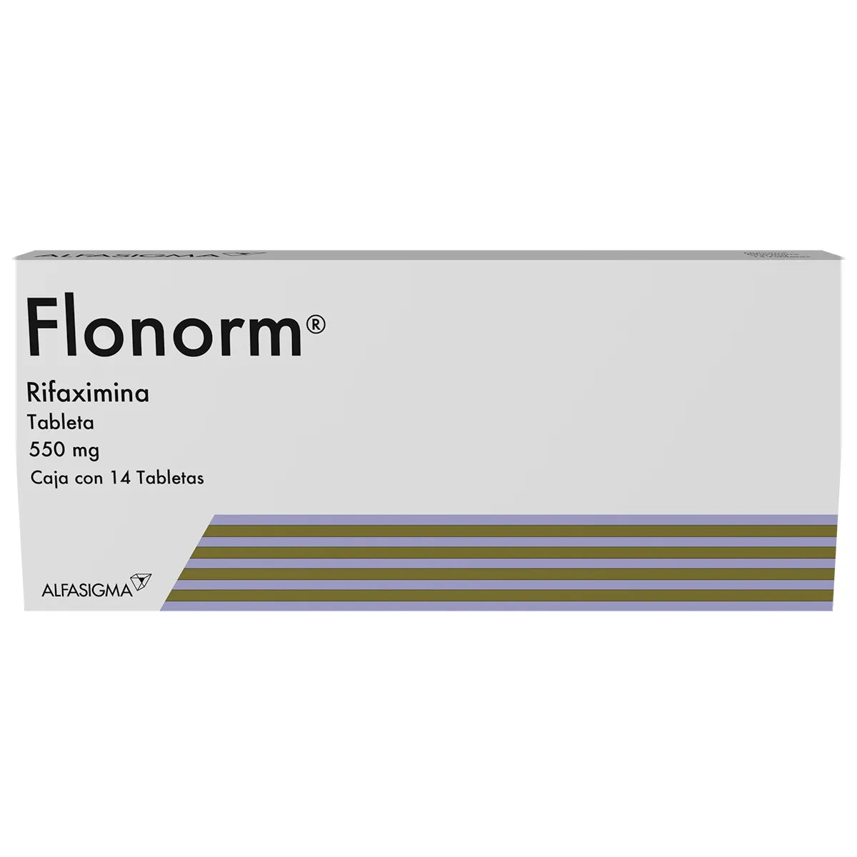 FLONORM (RIFAXIMIN) 550MG 14TABLETS
