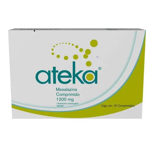 ATEKA (MESALAZINE) 1200MG 16TAB
