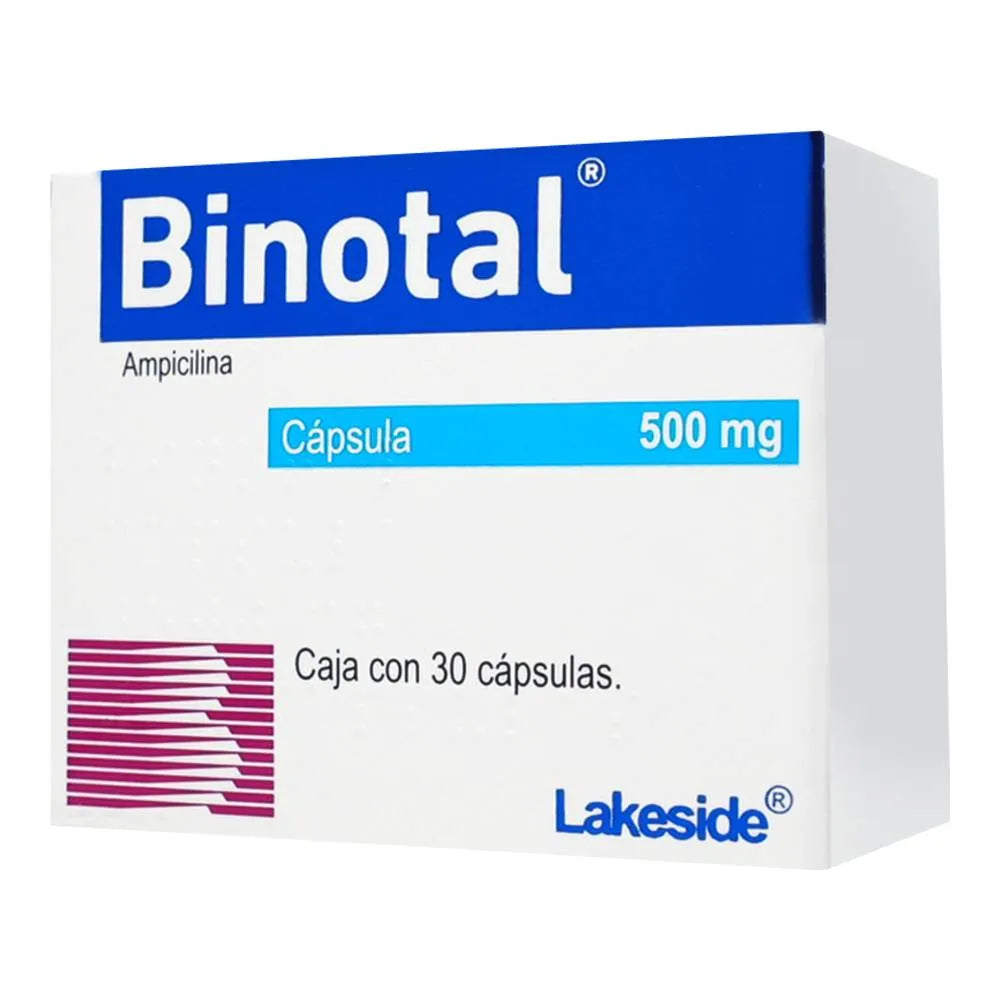 BINOTAL (AMPICILLIN) 500MG 30CAPS