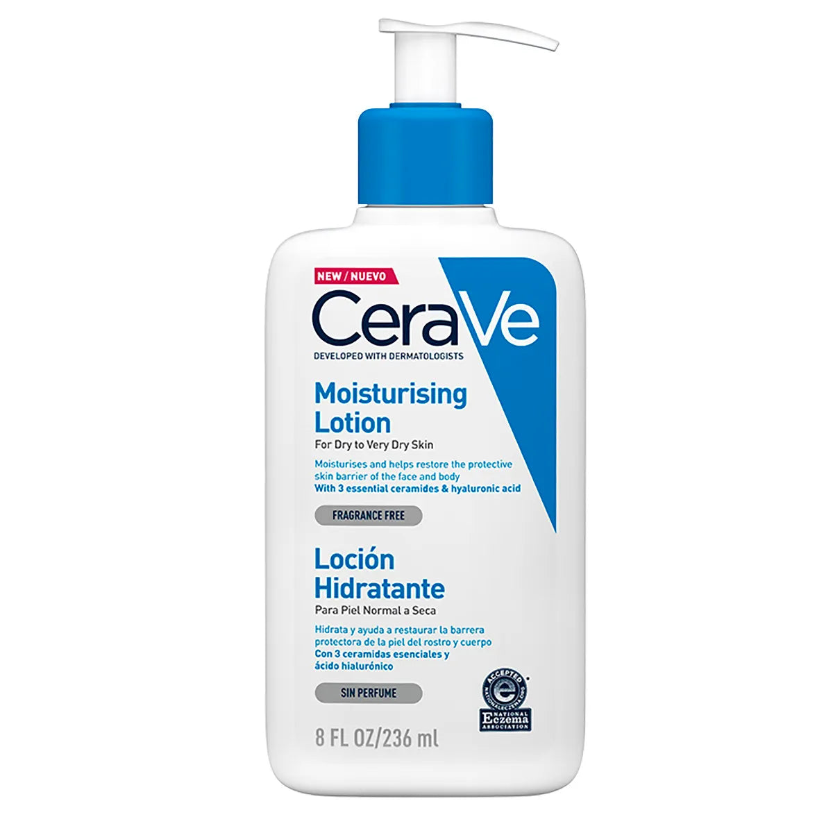 CERAVE MOISTURIZING BODY CREAM 236ML BLUE