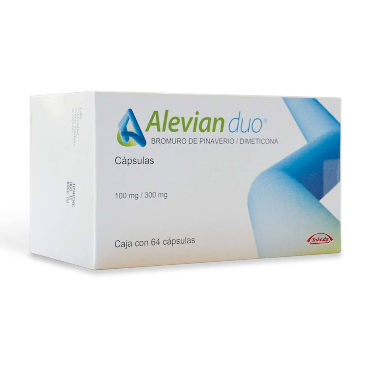 ALEVIAN DUO (PINAVERIUM BROMIDE/DIMETHICONE) 100MG/300MG 64 CAPSULES