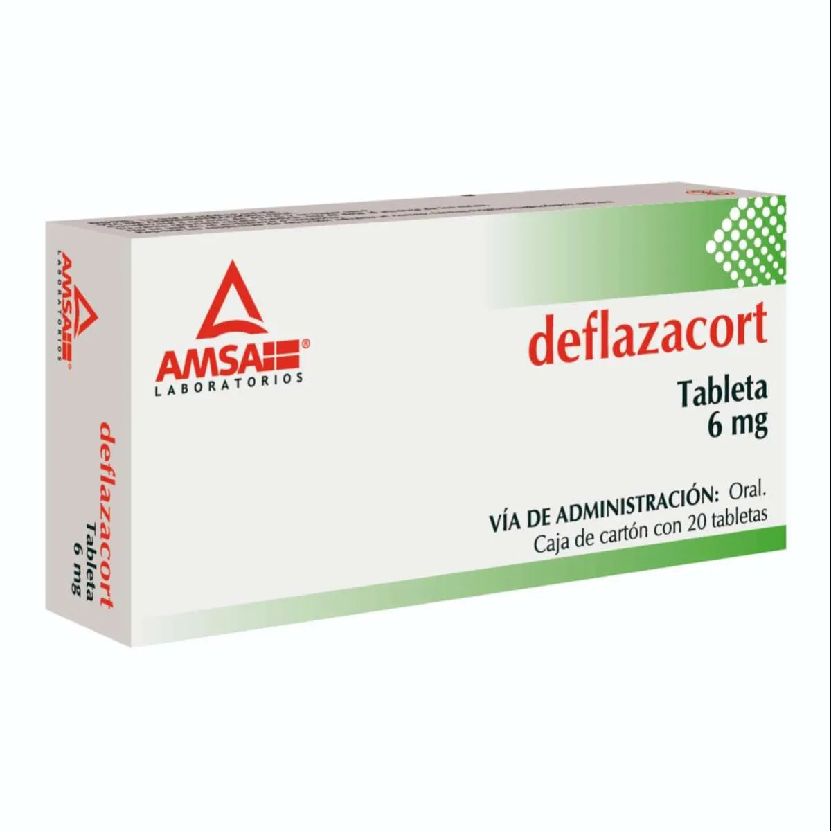 DEFLAZACORT 6MG 20 TABLETS