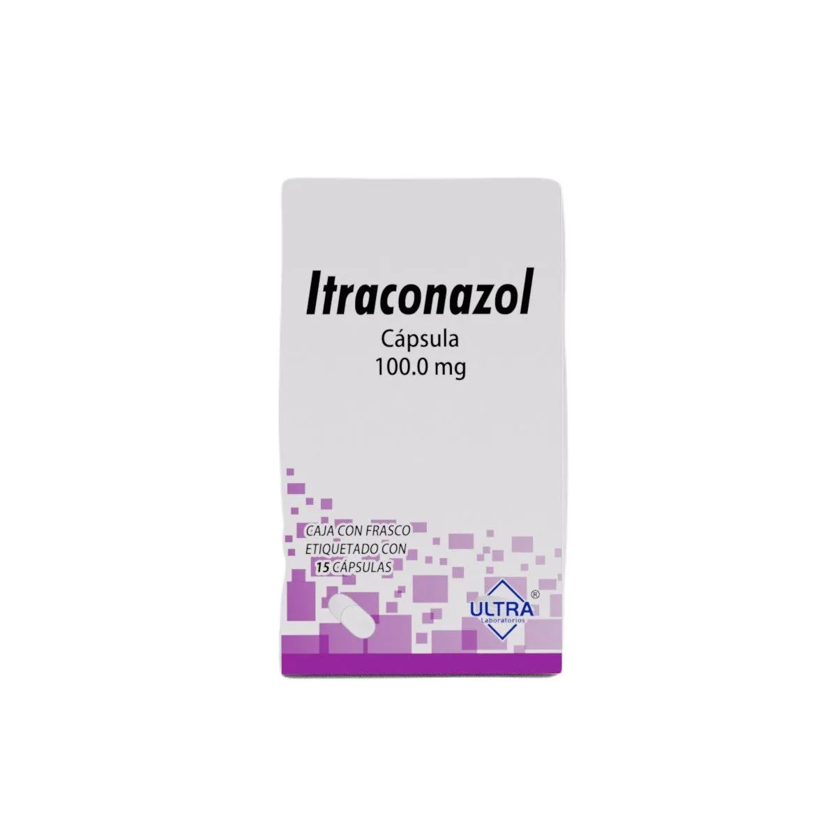 ITRACONAZOLE (ULTRA) 100MG 15 CAPSULES