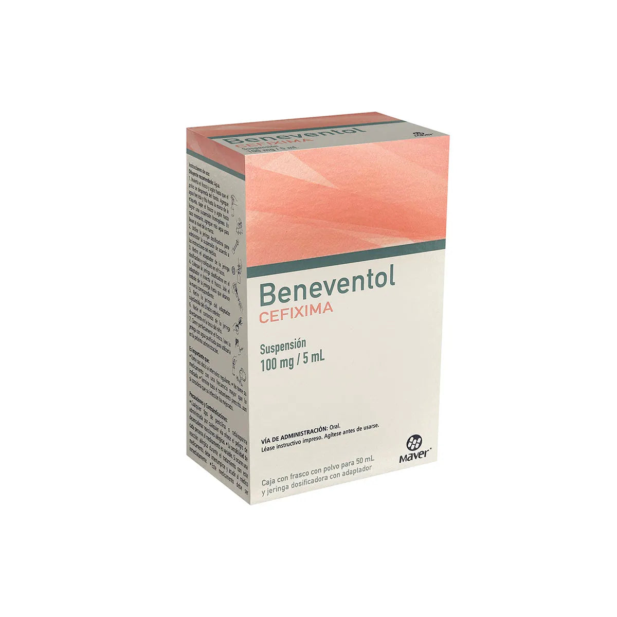 BENEVENTOL 100MG SUSPENSION 50ML (CEFIXIME)
