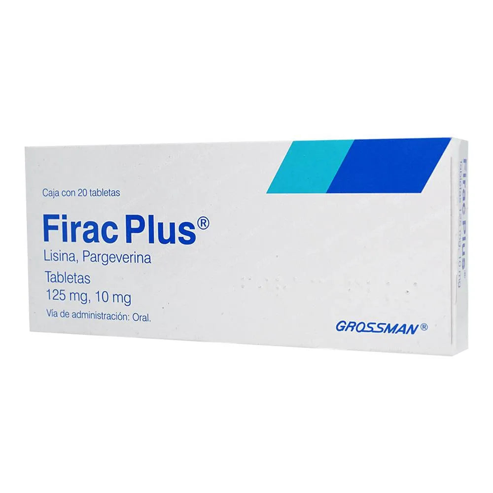 FIRAC PLUS 20 TABLETAS