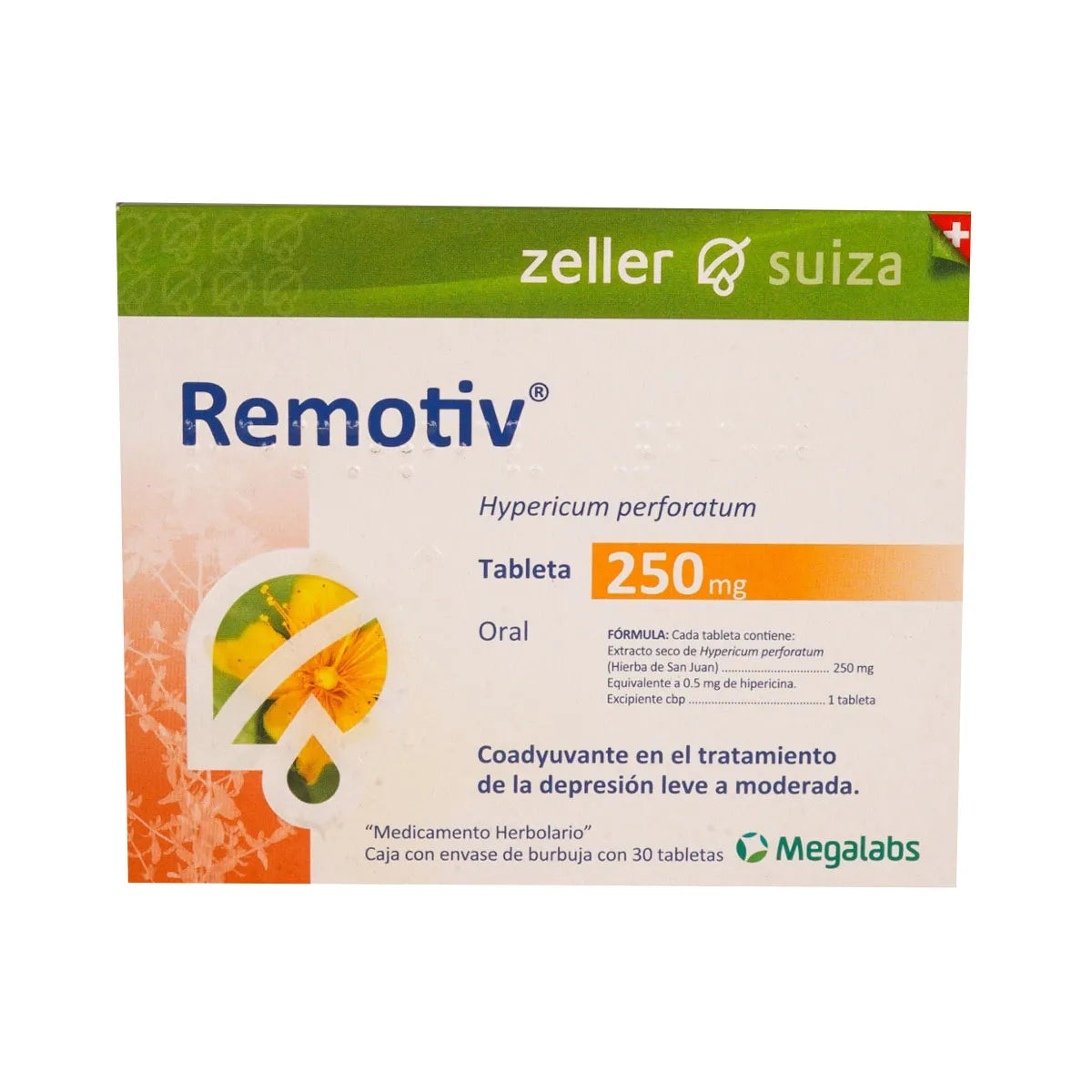 REMOTIV 250MG 30TABLETS