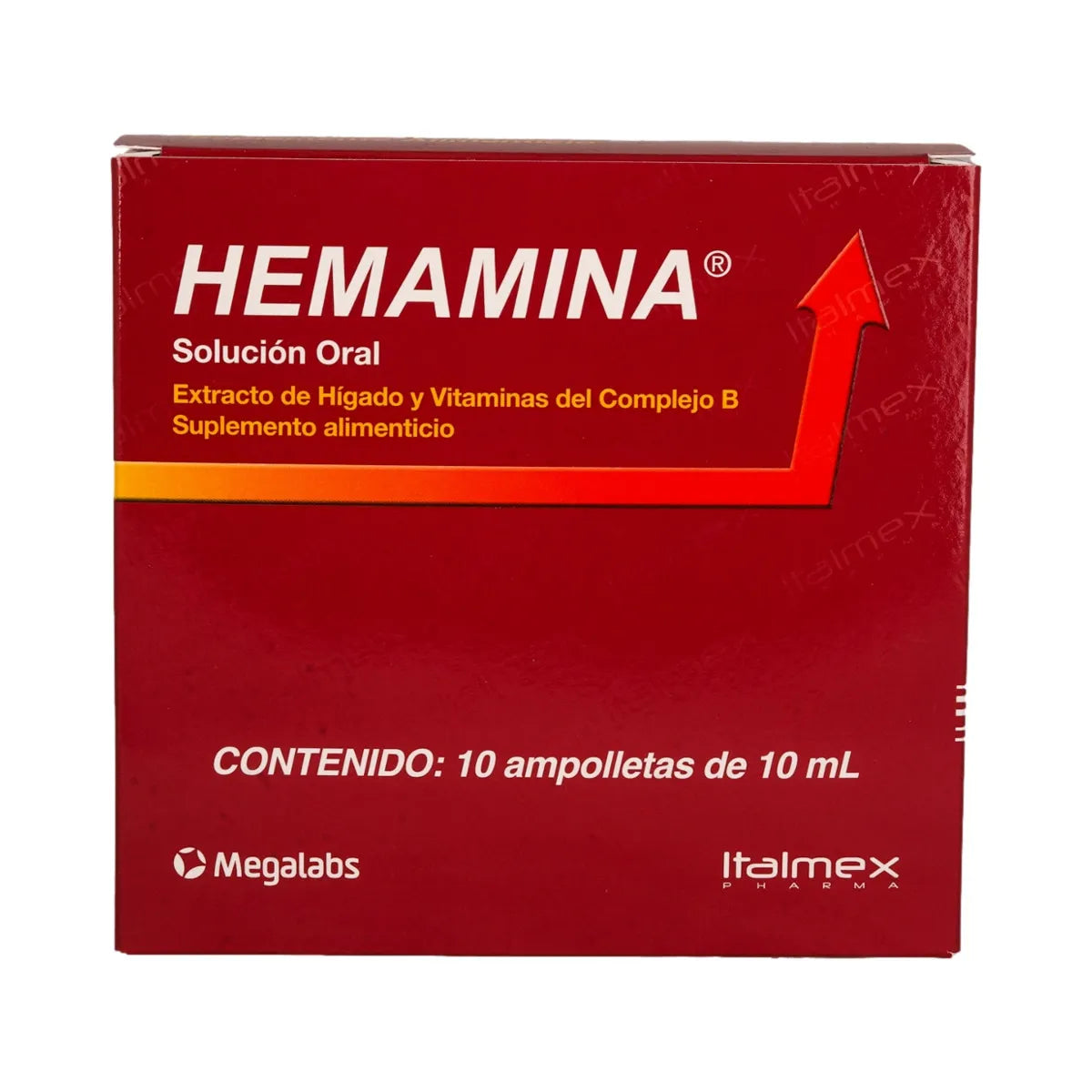HEMAMINA ORAL SOLUTION 10 AMPOULES 10ML