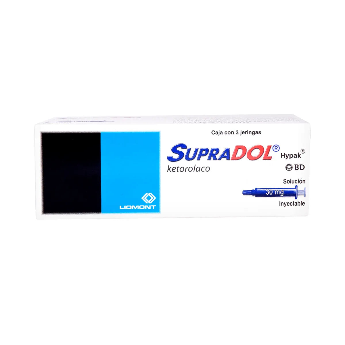 SUPRADOL HYPAK (KETOROLAC) 3 SYRINGES 30MG