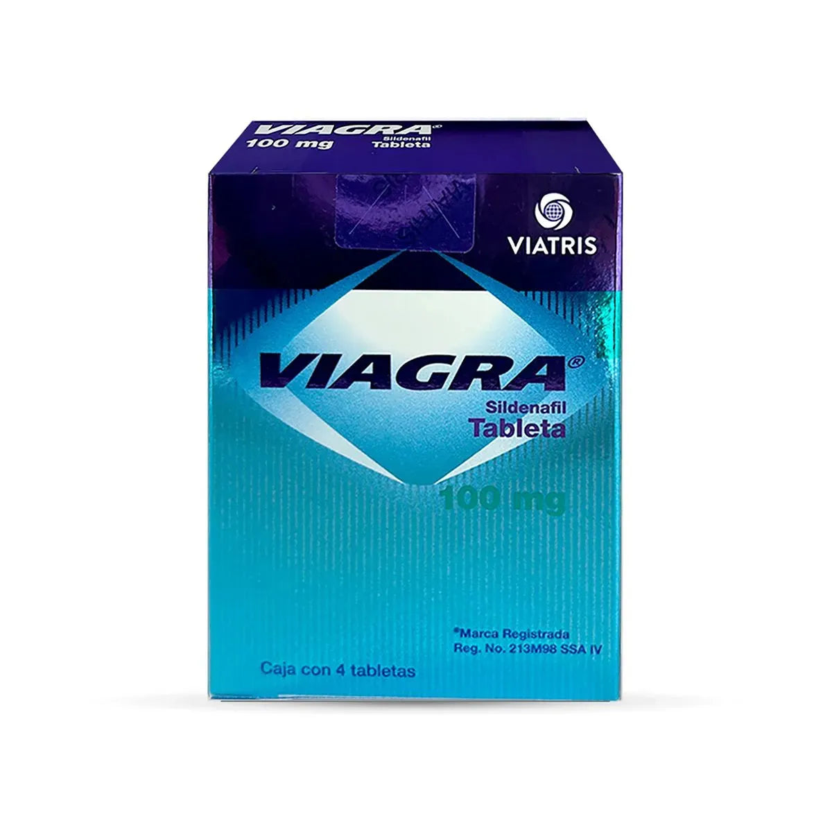 VIAGRA 100 MG 4 TABLETAS (VIATRIS)