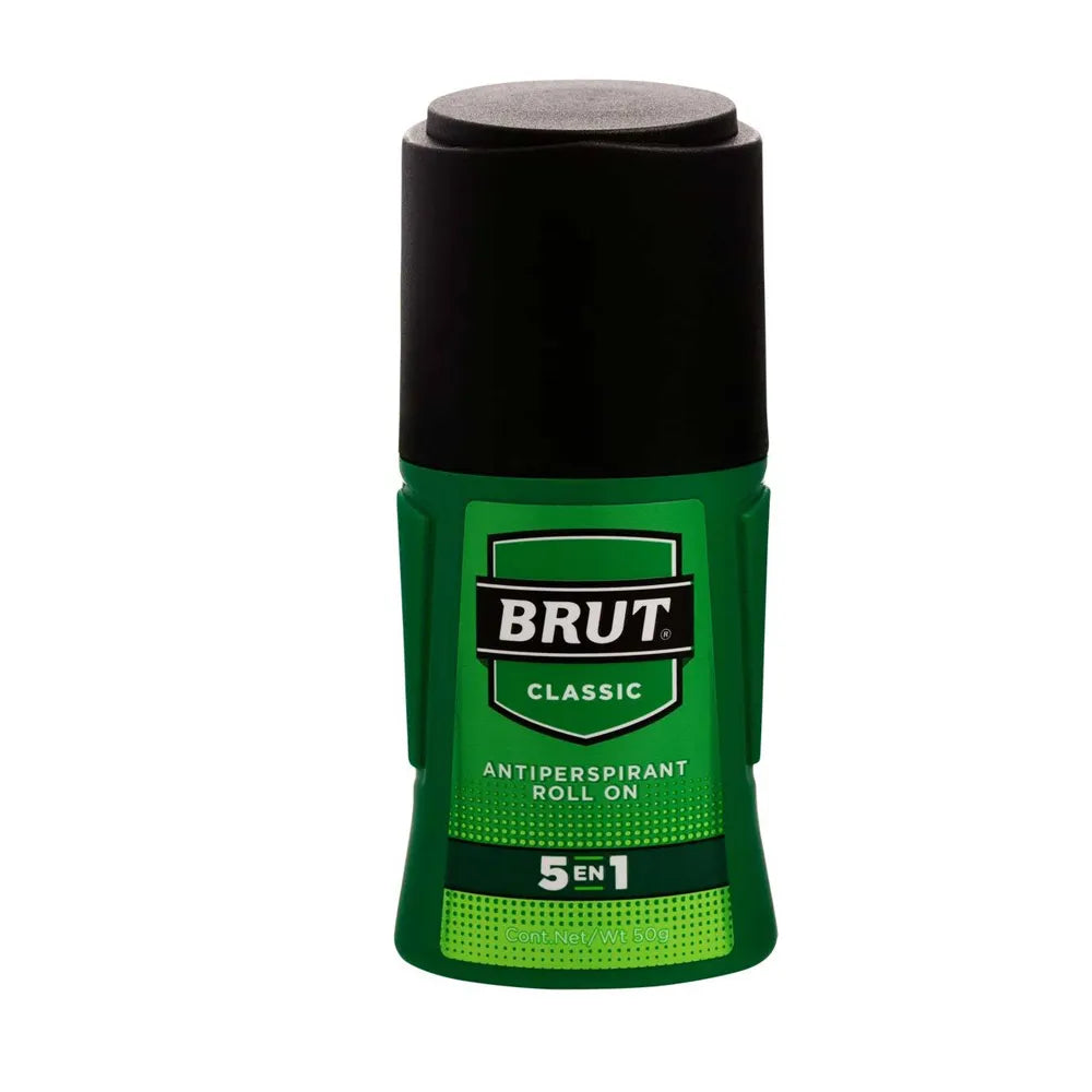 DESODORANTE BRUT CLASSIC 5 EN 1 ROLL ON 50G