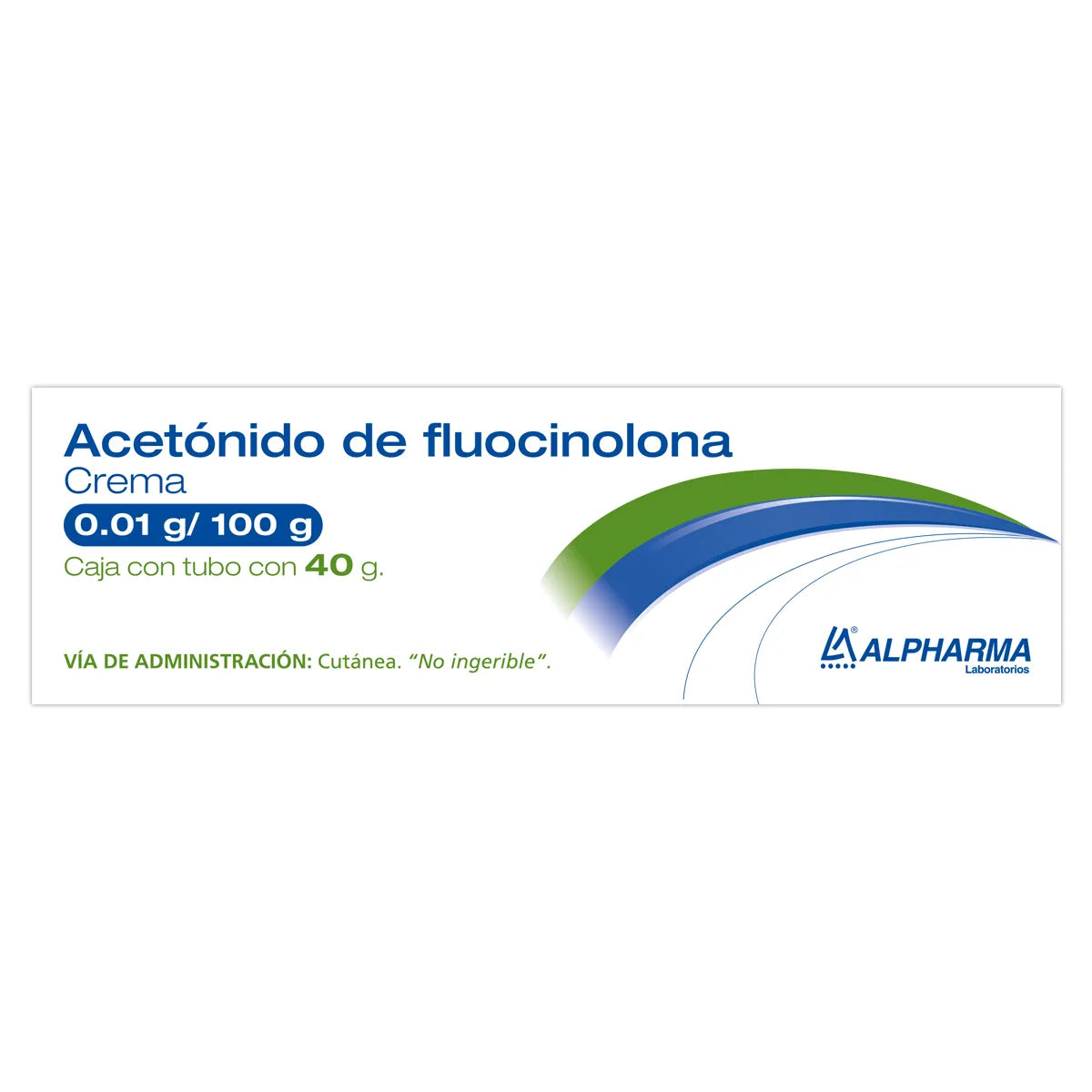 FLUOCINOLONE ACETONIDE 0.01G/100G BOX WITH TUBE 40G