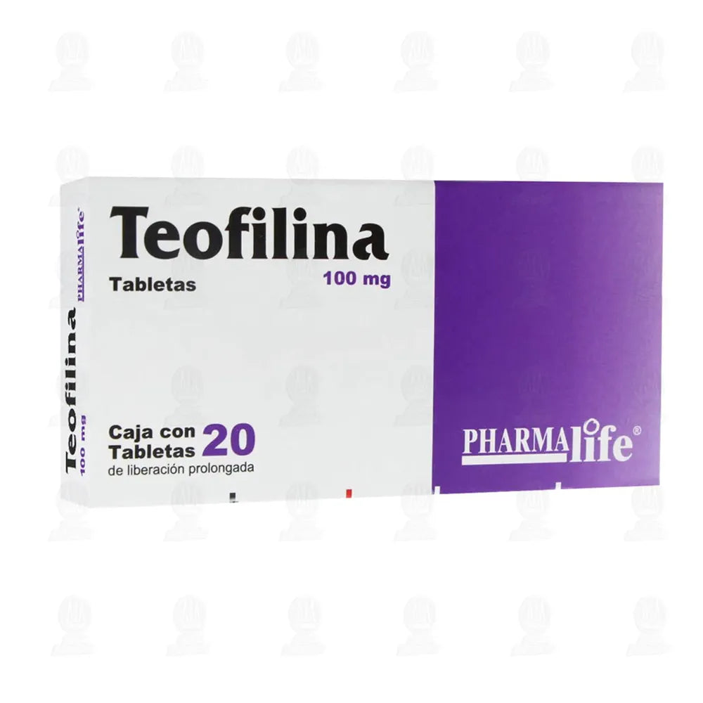 THEOPHYLLINE 100MG 20TABLETS