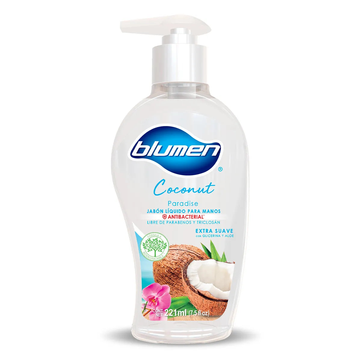 JABÓN LÍQUIDO BLUMEN COCONUT 221ML