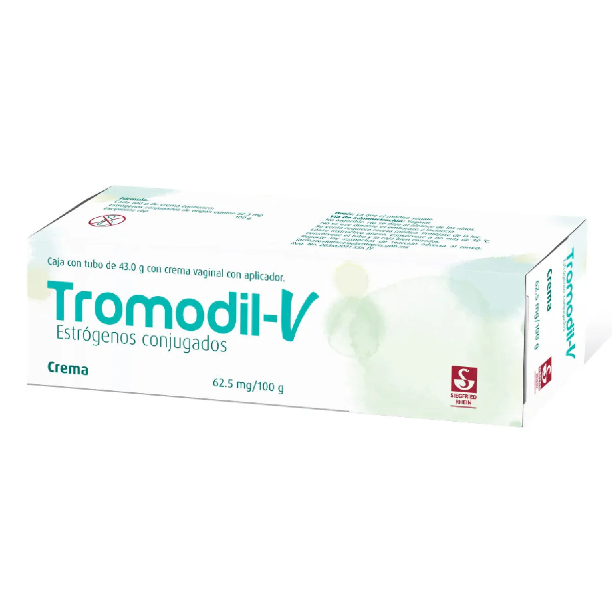TROMODIL-V (CONJUGATED ESTROGENS) 62.5MG VAGINAL CREAM WITH APPLICATOR