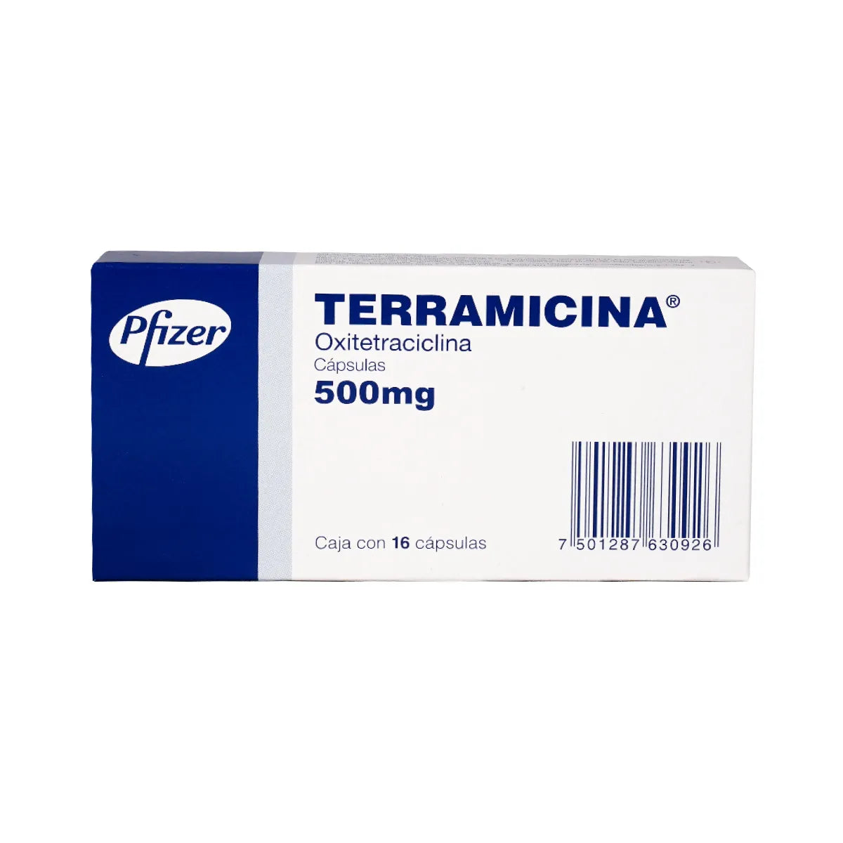 TERRAMYCIN (OXYTETRACYCLINE) 500MG 16CAPS
