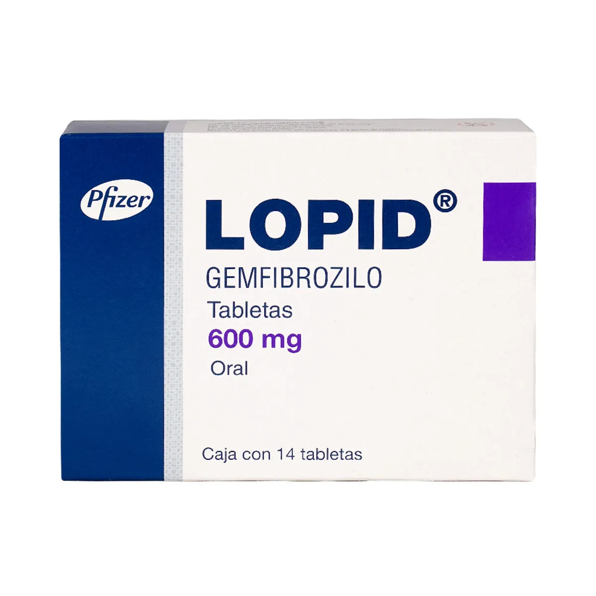LOPID (GEMFIBROZIL) 600MG 14 TABLETS