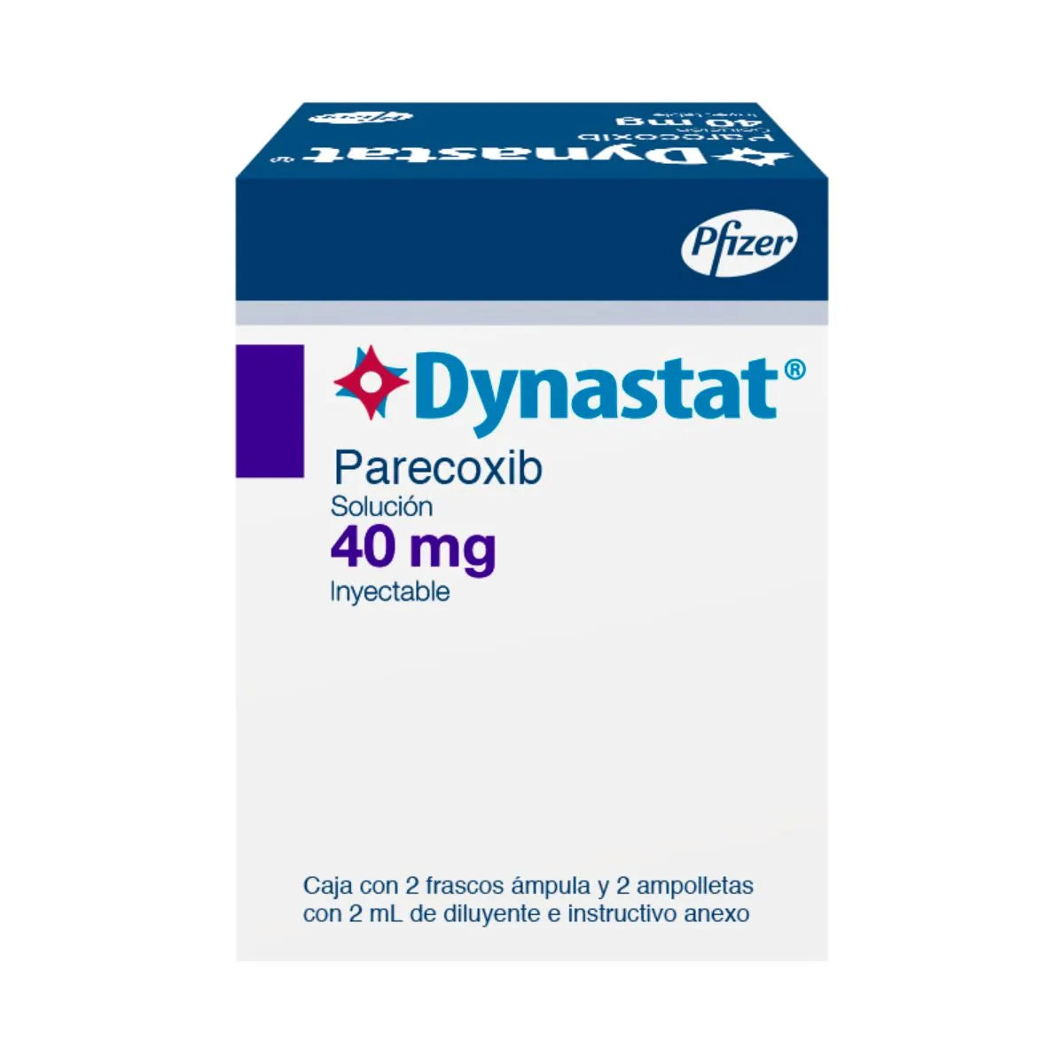 DYNASTAT (PARECOXIB) 40MG INJECTABLE SOLUTION 2 VIALS