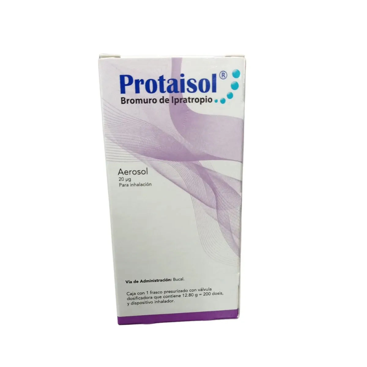 PROTAISOL (IPRATROPIUM BROMIDE) INHALER 200 DOSES 12.80G