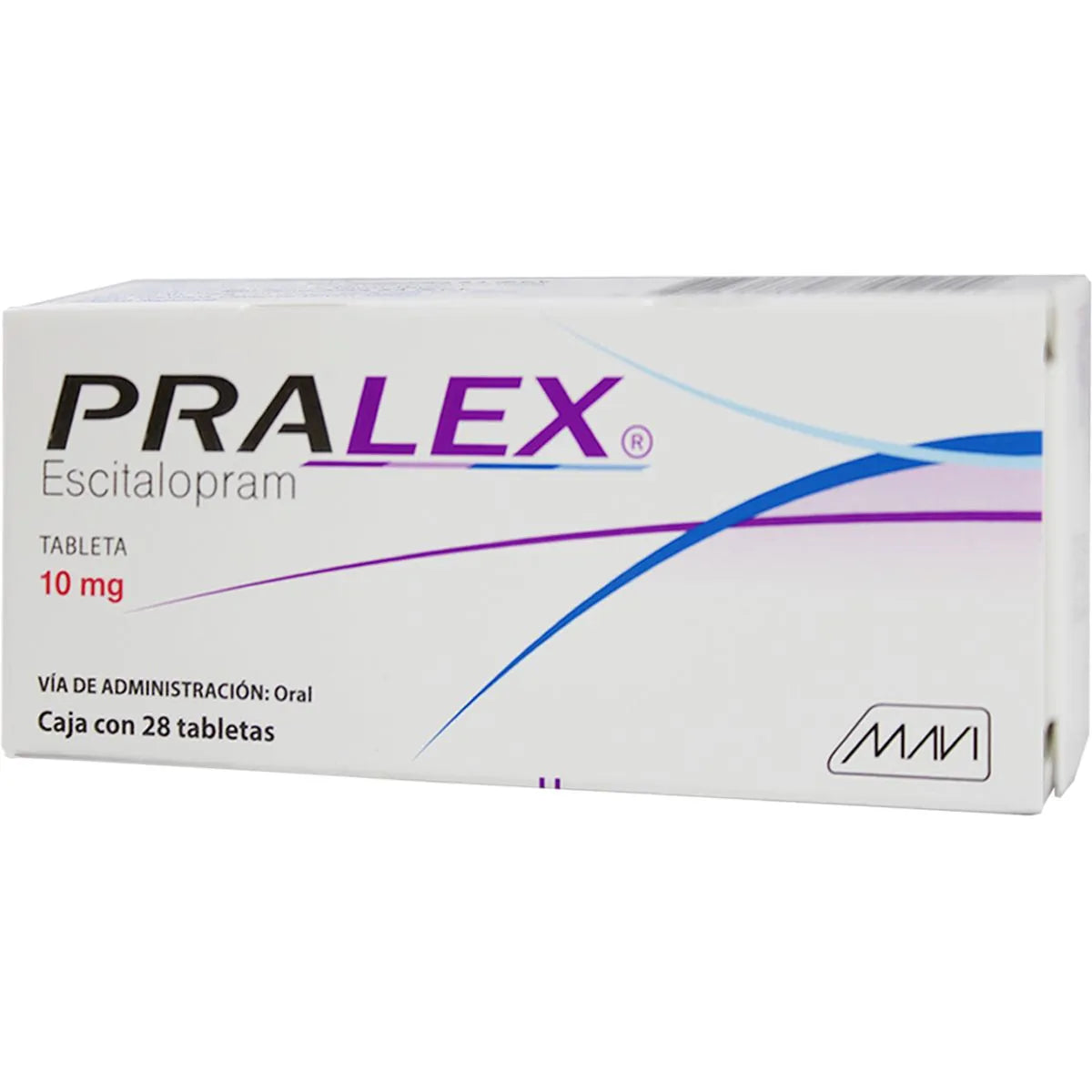 PRALEX (ESCITALOPRAM) 10MG 28TABLETS