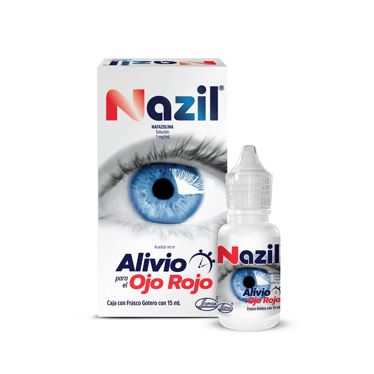 NAZIL OFTENO (NAPHAZOLINE) IRRITATED EYE 1MG SOLUTION 5ML