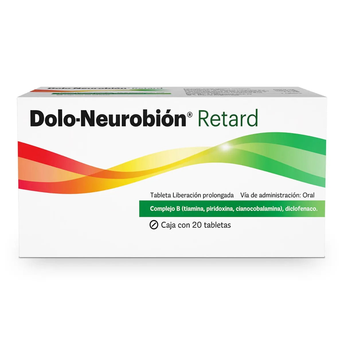 DOLO-NEUROBION RETARD (B COMPLEX/DICLOFENAC) 20 TABLETS