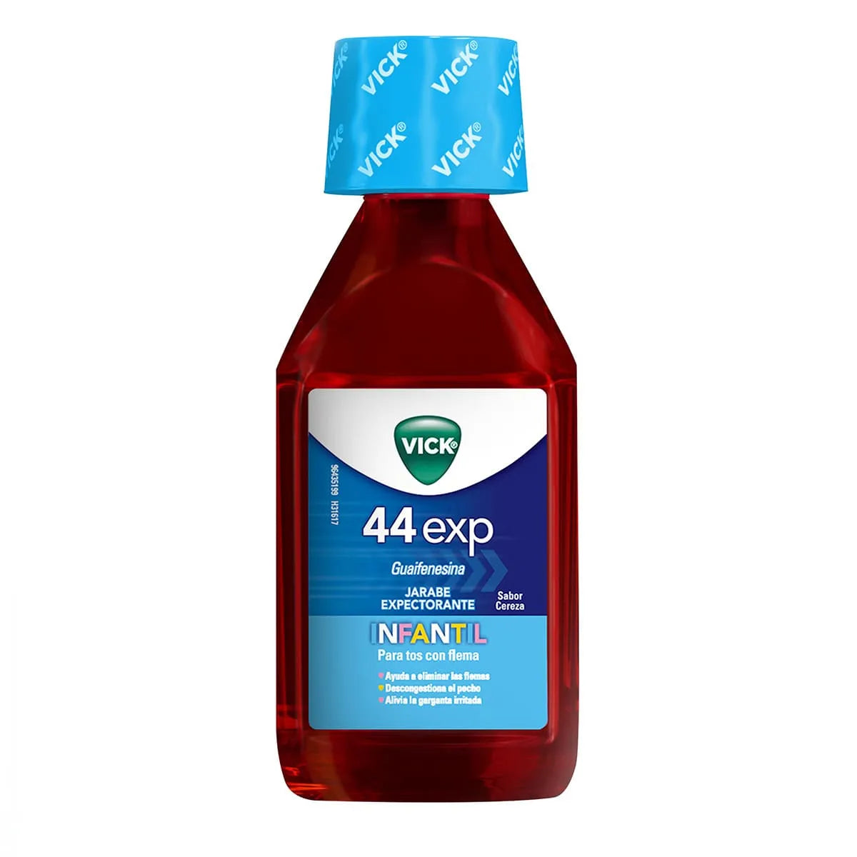 VICK 44 JARABE EXPECTORANTE INFANTIL (GUAIFENESINA) FRASCO CON 120ML