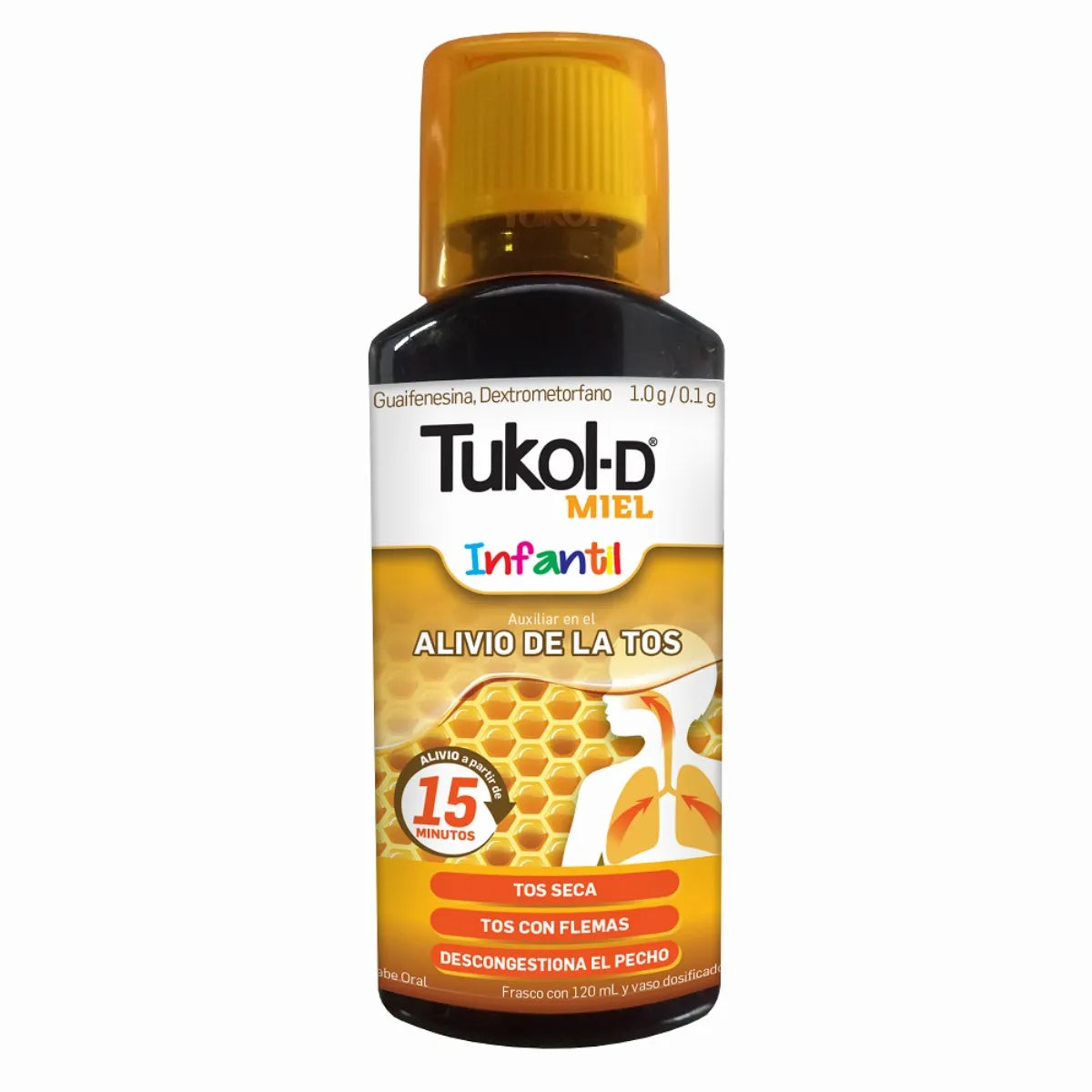 TUKOL D CHILDREN'S HONEY SYRUP 120ML
