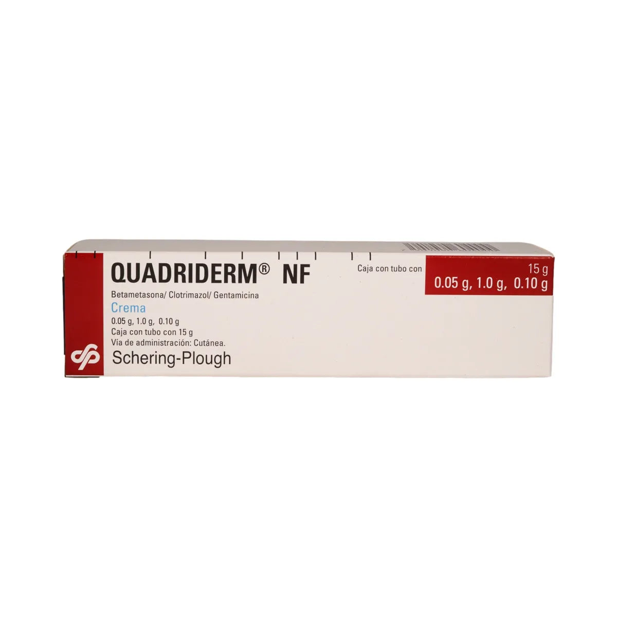QUADRIDERM NF (BETAMETHASONE, CLOTRIMAZOLE, GENTAMICIN) 15G CREAM