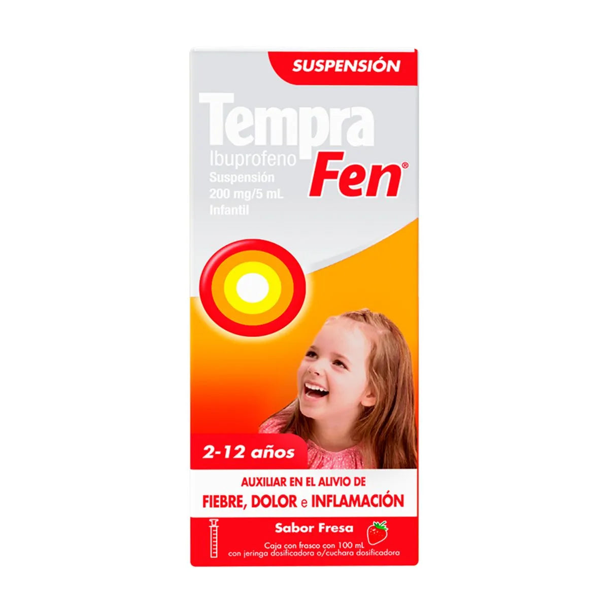 TEMPRA FEN (IBUPROFEN) SUSPENSION 200MG/5ML