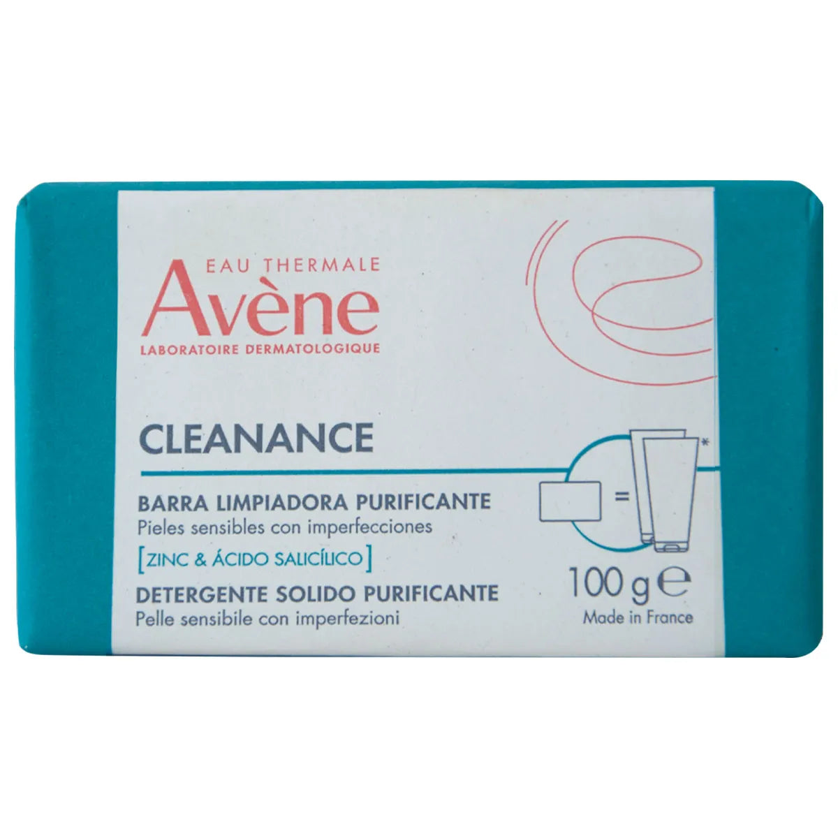 AVENE CLEANANCE PURIFYING CLEANSING BAR 100G